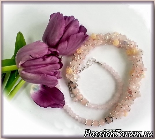 Розовый кварц