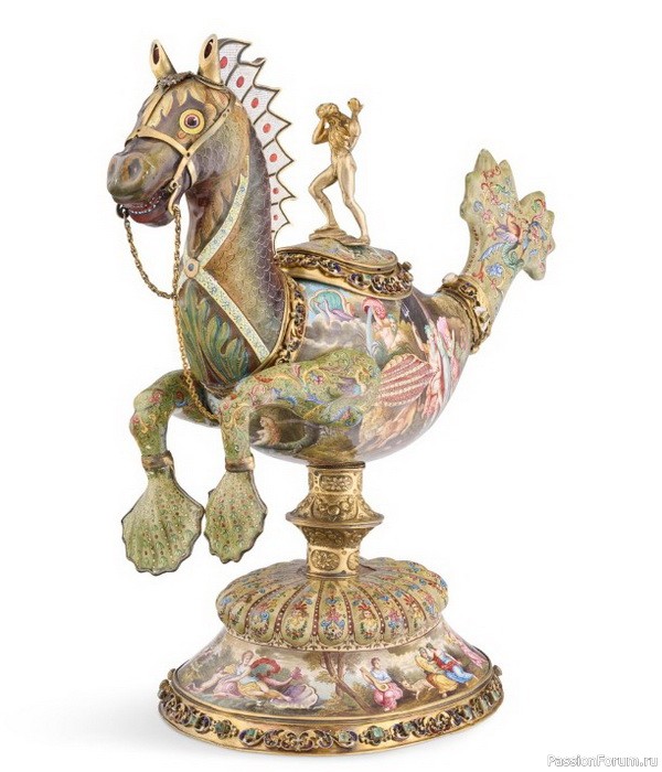 ​Венские эмали в стиле историзма