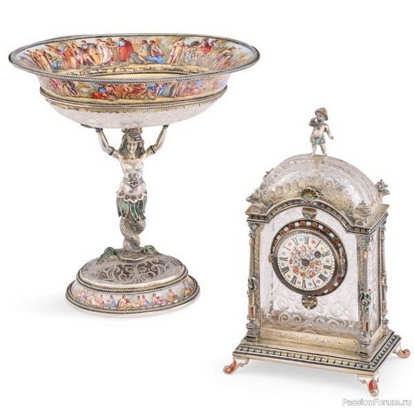 ​Венские эмали в стиле историзма