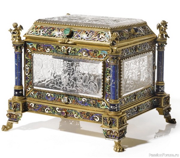 ​Венские эмали в стиле историзма