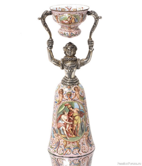 ​Венские эмали в стиле историзма