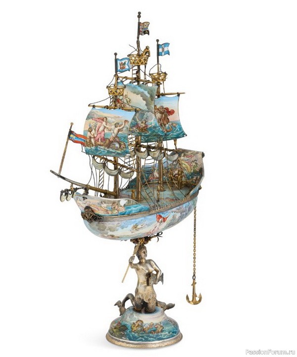 ​Венские эмали в стиле историзма