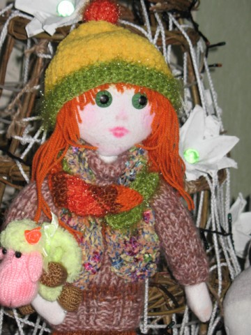 Моя рыженькая куколка - готова к весне!