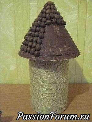 Покрываем кофейными зёрнами. Вот тут применение "Кристалла" оправдано!) Покрываем кофейными зёрнами. Вот тут применение "Кристалла" оправдано!)