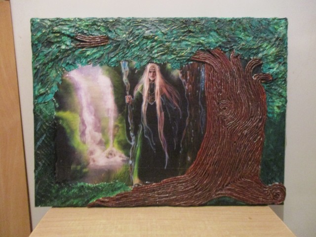 Картина "Эльфийский друид "