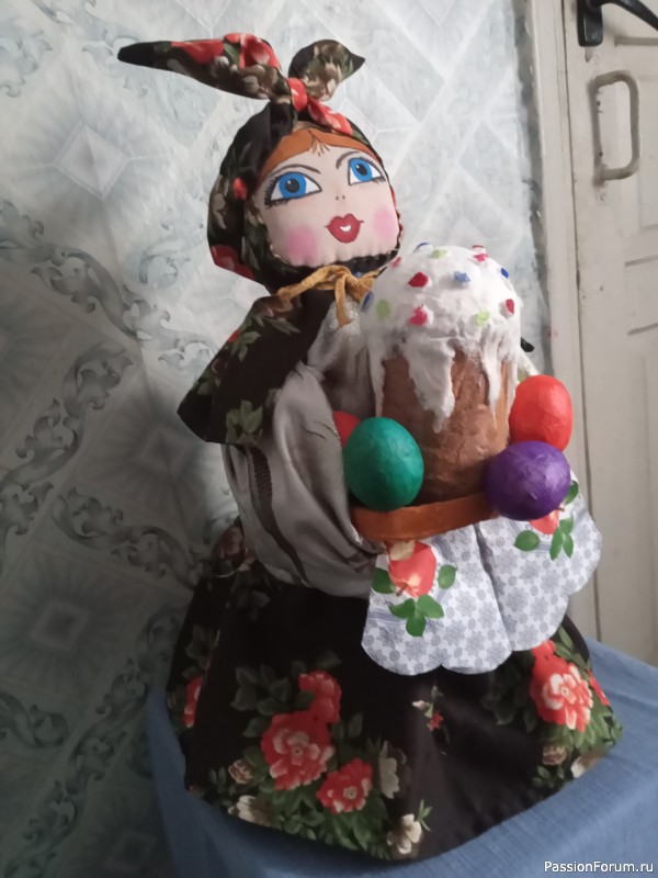 Моя кумушка приготовилась к Пасхе!