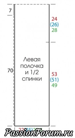 ажурный жилет крючком