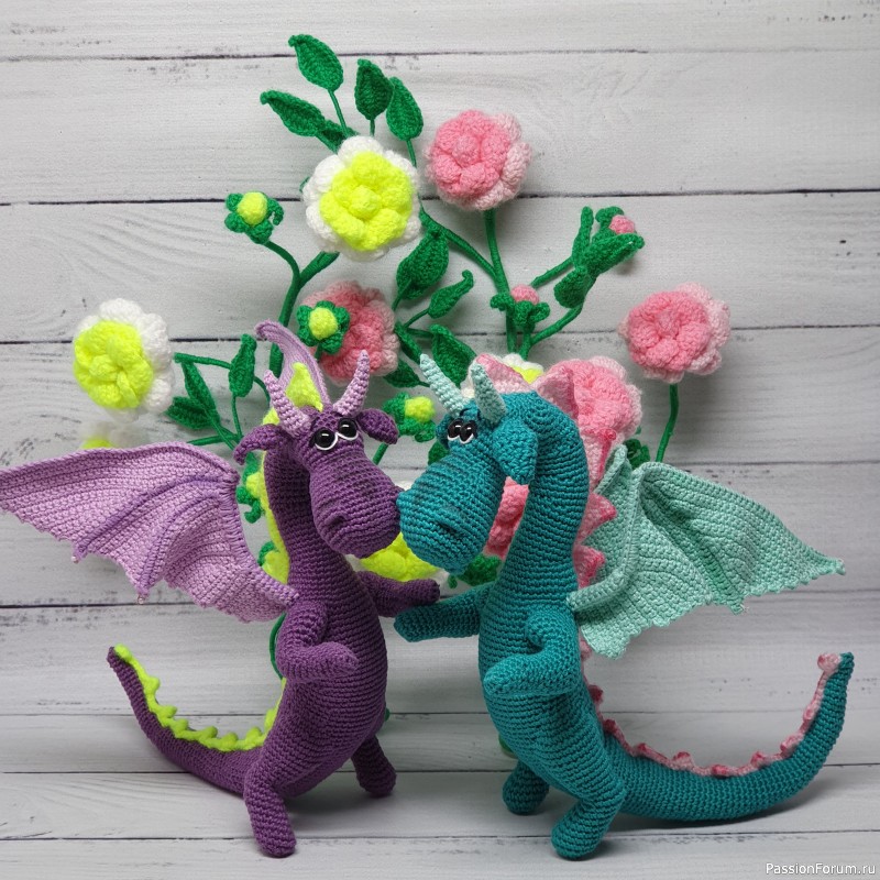 Цветочные драконы