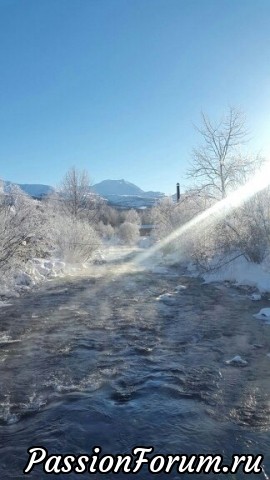 Пару фото для души - наша незамерзающая речка Уксичан (в переводе - тепленькая) проходит по поселку Пару фото для души - наша незамерзающая речка Уксичан (в переводе - тепленькая) проходит по поселку