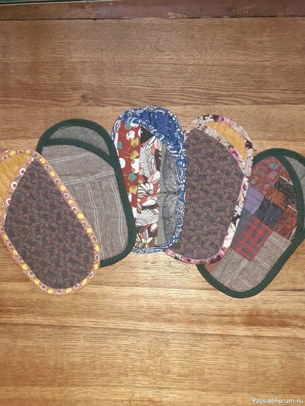 Ускоренный вариант пошива прихваток!