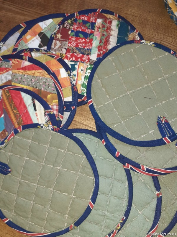 Ускоренный вариант пошива прихваток!