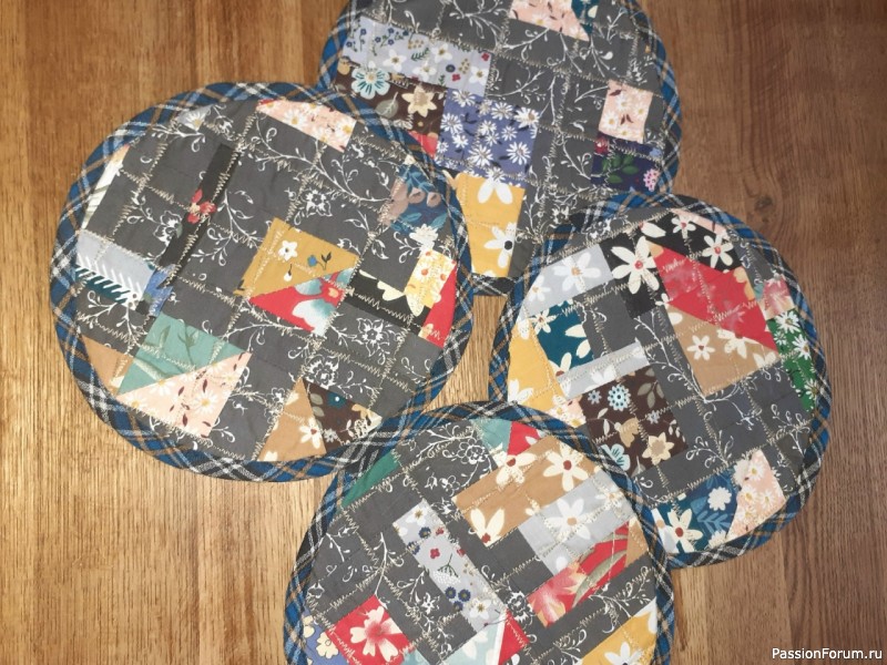 Ускоренный вариант пошива прихваток!