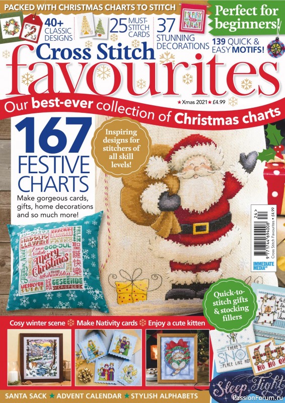 Журнал "Cross Stitch Favourites - Christmas" 2021