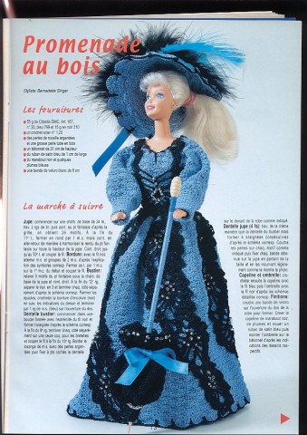 Журнал по вязанию одежды для кукол.