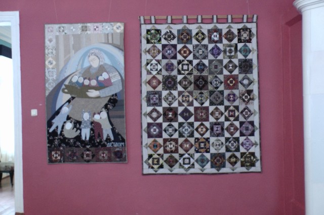Нежные текстильные картины из усадьбы Рождествено