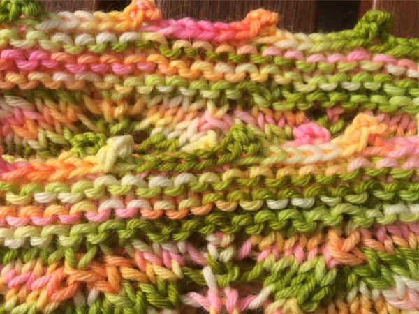 Разноцветный шарф.