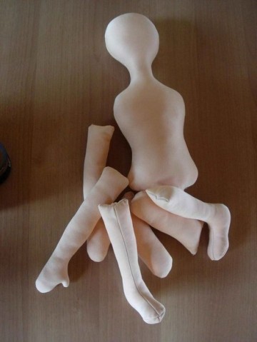 Текстильная кукла своими руками.