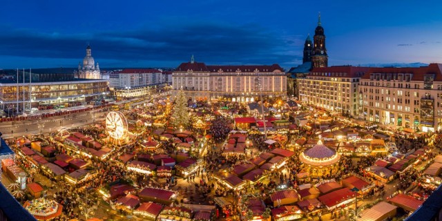 Рождественская ярмарка Дрездена