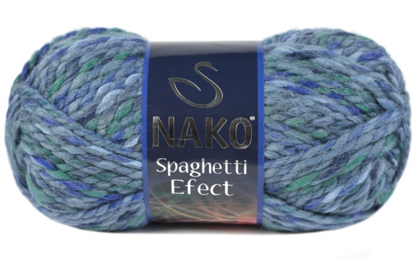 Пряжа NAKO "Spaghetti" и "Spaghetti Effect"