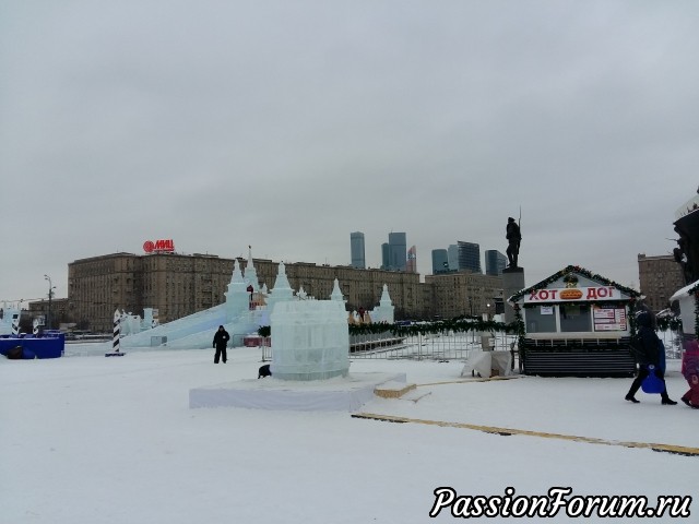 Это Москва! После Рождества.