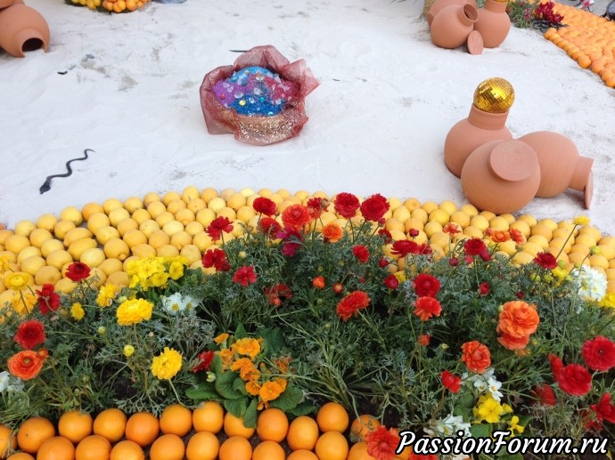 Карнавал лимонов на Лазурном берегу в феврале 2019 года