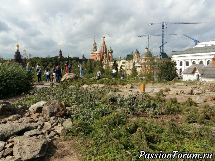 Это Москва! Была гостиница "Россия", а стал парк "Зарядье".