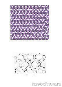 Элегантная шляпка крючком. Схема