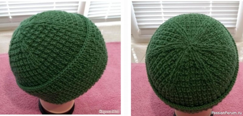 Шапочка &quot;Лесная мята&quot;. Описание