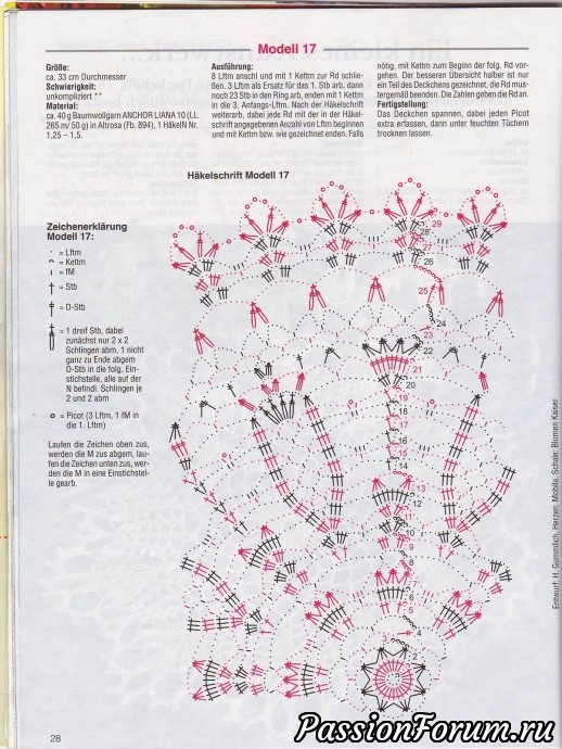 Филейка из журналов "Dekoratives Hakeln" продолжение