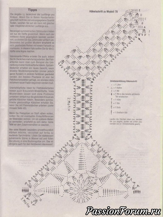 Филейка из журналов "Dekoratives Hakeln" продолжение