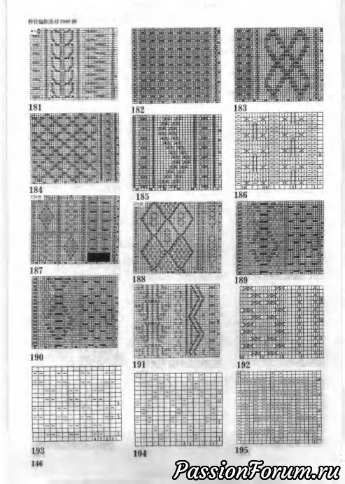 2000 узоров - схемы