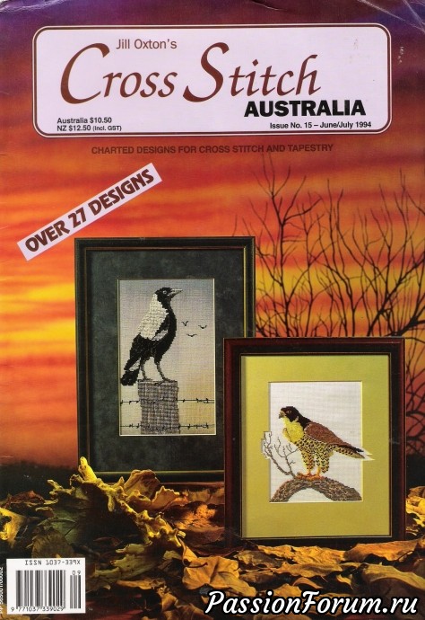 Австралийский журнал по вышивке крестом