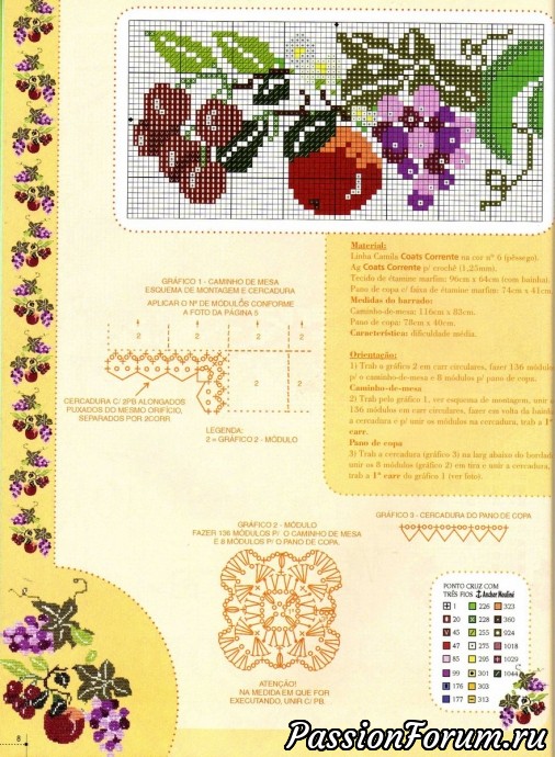 Сафетки, дорожки (продолжение)