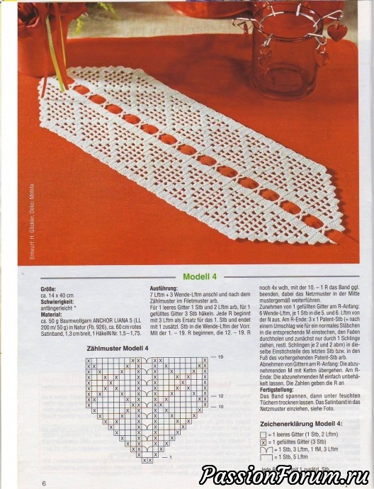 Филейка из журналов "Dekoratives Hakeln" продолжение