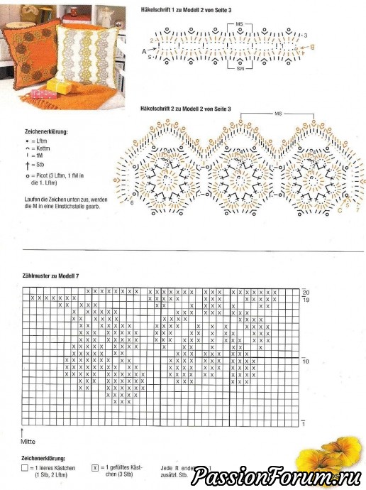 Филейка из журналов "Dekoratives Hakeln" продолжение