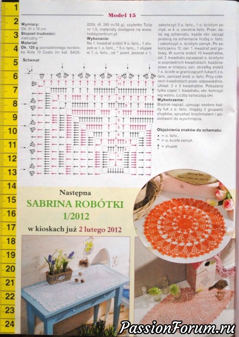 Польские журналы "Сабрина" крючок Польские журналы "Сабрина" крючок