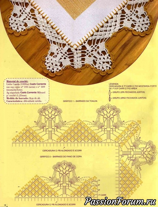 Сафетки, дорожки, полотенца вышитые крестом (продолжение)