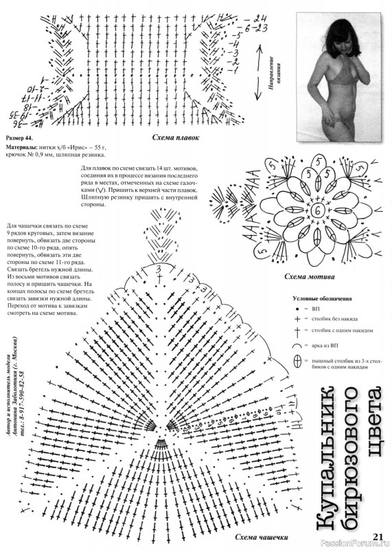 Мода и модель - вязание крючком