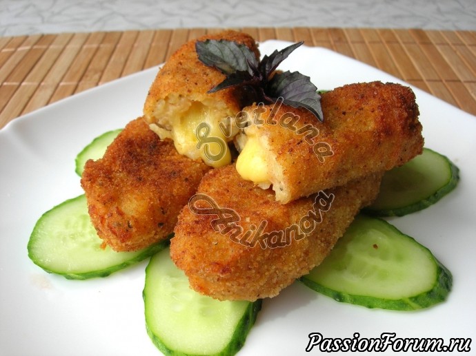 Очень Вкусные Картофельные Палочки с Сыром МИНИМУМ Ингредиентов и Времени на приготовление!