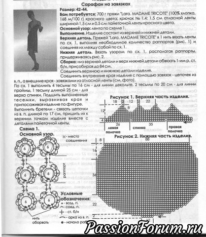 Вяжем Платья крючком