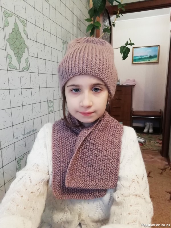 Джемпер цвета лаванды