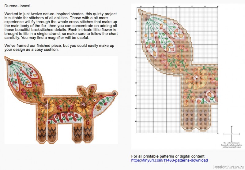 Книга Modern Folk-Art Cross Stitch: 50+ Designs, 11 Projects, 15 Bonus Gift Ideas 2021