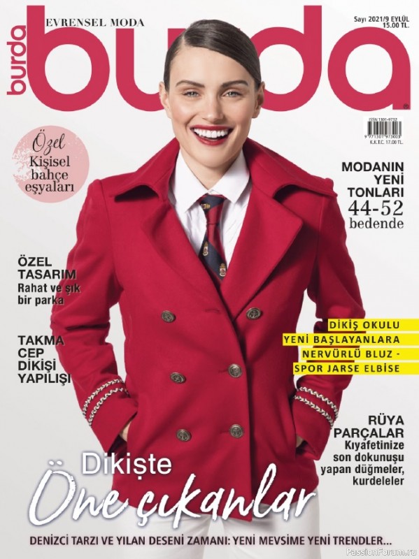 Журнал Burda №9 2021 Türkiye