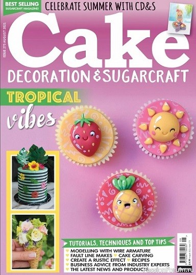 Журнал Cake Decoration & Sugarcraft - August 2021