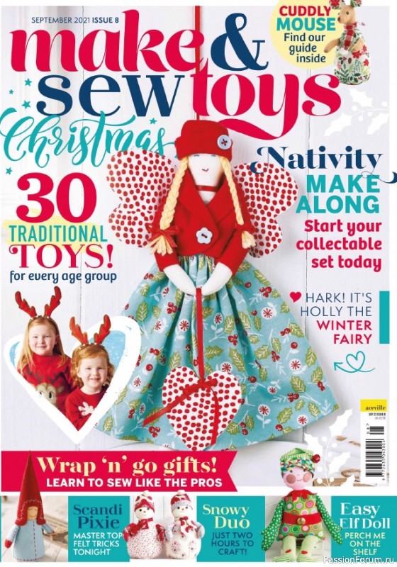 Журнал Make & Sew Toys №8 2021