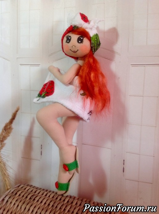 Куколка на дверь ванной комнаты