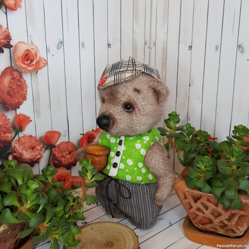 Малыши мишки, слоник и тигрястик (игрушки крючком)