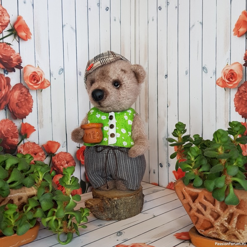 Малыши мишки, слоник и тигрястик (игрушки крючком)