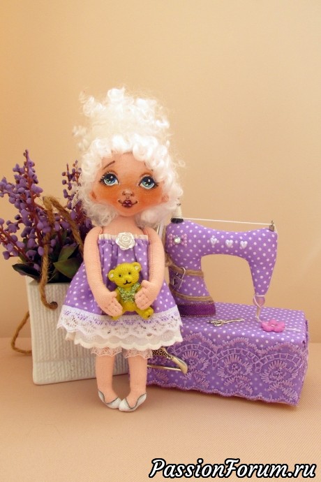 "Алиса" текстильная куколка