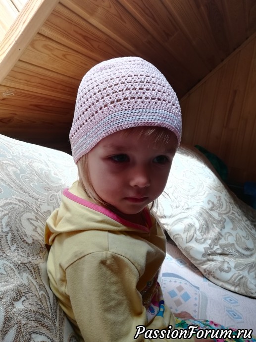 А теперь шапуля для дочи)))